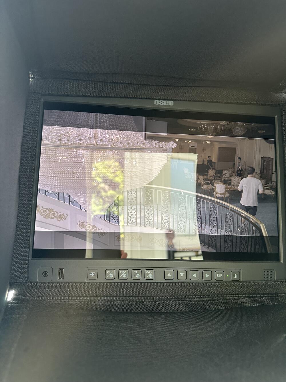 Behind the scenes photo
