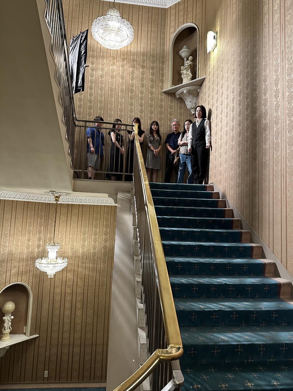 Behind the scenes photo