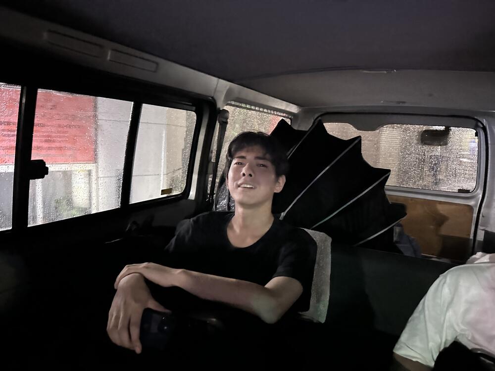 Behind the scenes photo